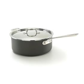 All-Clad LTD 6 Quart Saute Pot With Lid by All-Clad