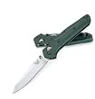 Warren Osborne, Green Aluminum Handle, Black Blade, Plain