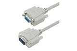Deluxe Null Modem Cable, DB9 Male / Female, 5 ft