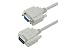 Deluxe Null Modem Cable, DB9 Male / Female, 5 ft