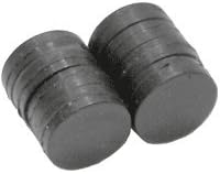 0.56ʺ (14.3mm) N40 Rubber Coated Disc Magnet
