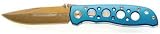 TAYLOR CUTLERY SMITH & WESSON EXTREME OPS KNIFE WITH HANDLE WITH HOLES Blade: 3.20 Plain / Color: Blue