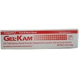 Gel-Kam Fluoride Preventive Treatment Gel, Fruit and Berry Flavor, 4.3 Oz