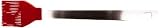 ORKA K8678 Steel Handle and Silicone Basting Brush Red 10 Inch