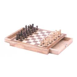 10 inch Travel Wooden Magnetic Chess Box