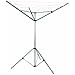 Household Essentials 3-Arm Portable Umbrella-Style Clothes Dryer