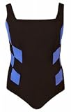 Longitude Diamonds Plus Size Square Neck Swimsuit - Plus Size Swimsuit Plus Size Swimsuit