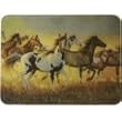 River's Edge Horse Design Tempered Glass Cutting Board