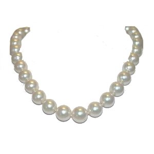 South Sea Pearl Necklace - 1554 - White