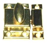 Small Cupboard Turn - Brass Plated