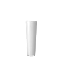 LEONARDO 029563 konische Vase 50 cm weiss