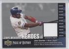 2002 UD Piece of History Tape Measure Heroes Jersey #JOC - Joe Carter