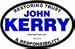 John Kerry - Restoring trust and responsibility Oval bumper sticker