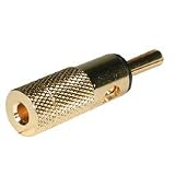 Cables To Go - Speaker connector - banana (M) - black, red (pack of 4 )