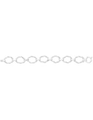 Sterling Silver Italian Fancy Bracelets Extra Long 8.25 AWSS-46-005825