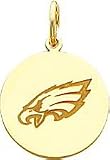 14K Gold NFL Philadelphia Eagles Logo Charm