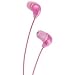 JVC HA-FX34-PE - In Ear Marshmallow Headphones - Pink