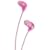 JVC HA-FX34-PE - In Ear Marshmallow Headphones - Pink
