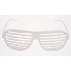 Shutte ShadesKanye West brillen weiss + Brille Beutel