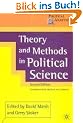 Theory and Methods in Political Science (Political Analysis (Palgrave Paperback))
