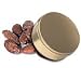 Gourmet Food : 1 and 1/2 lb Smoked Almonds Tin - Gold