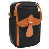 Billingham Stowaway Series Airline, Waist Style All Purpose Pouch, Black.