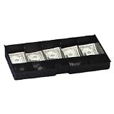 MMF 221M23 Replaceable Plstc Money Tray, 14-3/4Wx9-15/16Dx2-1/8H, BK