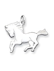 Sterling Silver HORSE CHARM QC2651"