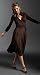 FAUX WRAP FLUID JERSEY DRESS- FINAL SALE!