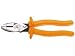 Klein D213-9NE-INS Insulated High Leverage Side-Cutting Pliers, Orange