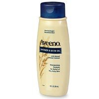 Aveeno Shower & Bath Oil, 10-Ounce Bottles (Pack of 3) by Aveeno