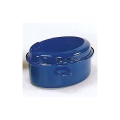 Kr�ger Gansbr�ter  42 cm, emailliert blau