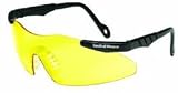 Smith & Wesson Magnum Series Yellow Lens Shooting Glasses, Fits Kids