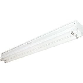AMERICAN FLUORESCENT S248HOE12 "S- SERIES" COMMERCIAL GRADE STRIP FLUORESCENT FIXTURE