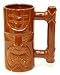 BROWN TIKI MUG HAWAII - LUAU PARTY SUPPLY