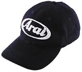 Arai Raise Embroidery Hat Cap Stretch Fit Navy One Size Fits All OSFA N/A N/A N/A