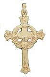 Celtic & Claddagh Crosses 14kt Gold REL1607