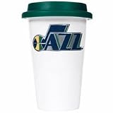 Utah Jazz - NBA 12oz Double Wall Tumbler with Silicone Lid