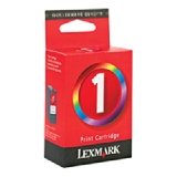 Lexmark 1 Ink Print Cartridge for Printers X2310  X2350  X2470  X3470  Z730  Z735