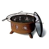 Sojoe Rustic Firepit-kokopelli