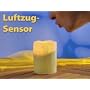 LuxarTec LED Echtwachskerze mit An/Aus Pust Funkti&hellip von Lunartec