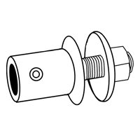 Chicago Die Casting #6066 5/8 Motor Arbor