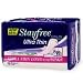 Stayfree Ultra Thin Long Maxi Pads with Wings, 16-Count Packages (Pack of 6)