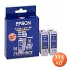 EPSON IC1BK05W(モノクロインクカートリッジ×2)