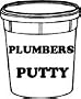 Plumbers Putty - 3lb