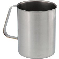 64 Ounce Stainless Steel Steaming Pitcher (15-0249) Category: Coffee Makers and Urns