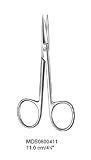 [Itm] Curved, Sh/Sh, 4 1/4, 11 cm [Acsry To]: Fine Operating Scissors - Curved, ... see description