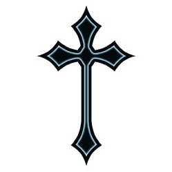 Celtic Cross 1 Temporary Tattoo 2.5x3.5