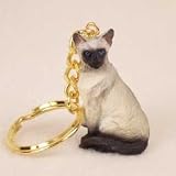 Siamese Cat Keychain