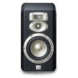 JBL L830 3-Way 6-Inch Bookshelf Loudspeaker (Pair, Black)